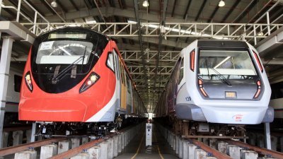 国家基建公司放眼巴生谷列车服务乘客量每年增加10%，未来5年内乘客量可以达到140万人次。（摄影：甘月仙）