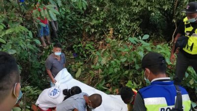 22岁巫裔男子和友人到华玲生态旅游区希雷锺乳洞（Gunung Gua Sireh）寻找观赏树木盆栽（Pokok Paku Aji）时，不慎从高处跌下惨死。