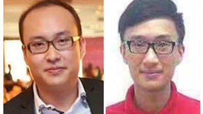 吴良勇(左)及吴勇辉两兄弟，周一将在反洗黑钱与反恐融资法令下被控 。
