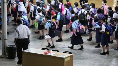 国内疫情严竣，学校是否9月开课仍未有正式宣布，但受访家长皆表示，不会让孩子返校上课。（档案照）