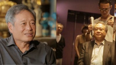 名导李安在访谈节目中透露，在拍片时曾两度因为忆起父亲而崩溃。
