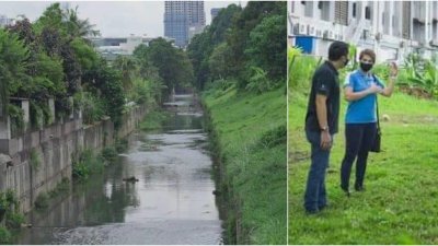 位于在马来西亚子母牌牛奶有限公司工厂附近的本查拉河流受到污染后，该公司已立即设立内部调查小组展开调查。 （图取自DLMI面子书）