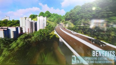 槟马华促州政府交代，从亚依淡城镇建设绕道公路至敦林苍祐高速大道的工程是否已取消。