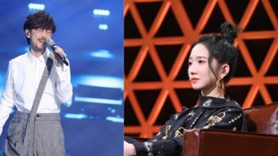 出道34年的周传雄近日参加了中国节目《天赐的声音》第2季，却因台下的音乐合伙人阵容里出现了22岁的女团成员孟美岐而意外引发网民的热烈讨论。