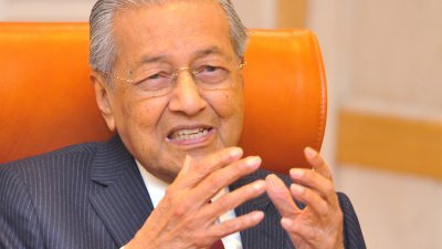 马哈迪称，当初他所构思的“大联合政府”计划以失败告终，因为政治人物本身的贪念所致。
