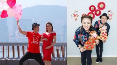 新年期间香港娱乐圈喜事不断，在陈法拉宣布生下女儿的喜讯之后，杨洛婷也在IG上公开自己怀上第二胎的好消息。