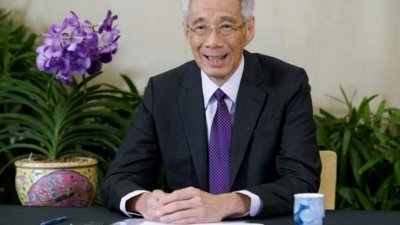新加坡总理李显龙（图由新加坡通讯及新闻部提供）