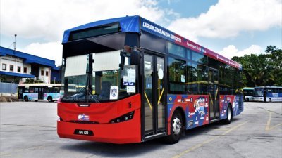 耗资384万令吉，柔佛和谐巴士增10条新路线。（截取自网络）