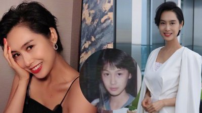近来TVB发布了朱茵的旧照，不变的美貌获港媒大赞她冻龄32年。