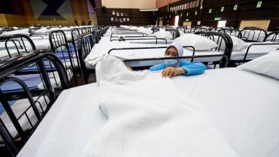 医院的床位和加护病房已接近爆满，吉兰丹甚至须启用临时医院。