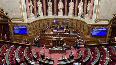 法国参议院6日晚间全数一致通过“台湾参与国际组织工作”决议案，具有历史意义。参议员纷纷表示台湾参与国际组织将有益于法国以及全球的合作与交流。（图取自中央社）