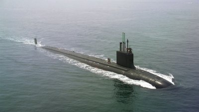 图为美国维吉尼亚级潜艇。（图取自维基共享资源）