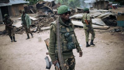 刚果民主共和国北部伊图里省一个采矿营地遭遇恐怖袭击，造成两名中国公民丧生。（法新社档案照）