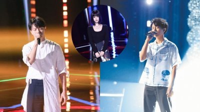 近日，网上有消息指出，以选手身份参加《中国好声音》的韦礼安不敌22岁的网络歌手网路歌手王馨（王OK），遭淘汰出局。
