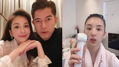 郭富城的爱妻方媛近日在社交网上分享自己的保养方法，意外曝光了家中的豪华浴室。