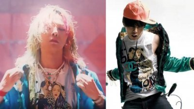 在〈Still Life〉MV中（左图），G-Dragon有一件衣服在2008年（右图）就穿过了。