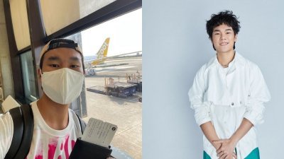 远赴台湾发展的大马歌手蔡明仁在等了2年多之后，近日终于返回家乡。