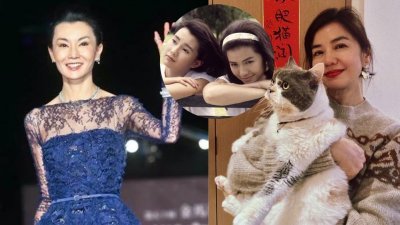 张曼玉、锺楚红两位影坛天后一张《流金岁月》的剧照曝光，封存了她们35年前的青涩模样。


