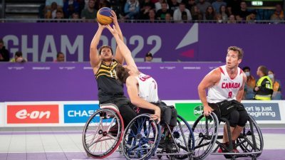 大马男子轮椅三人篮球队在共运会半决赛不敌加拿大无缘闯入决赛。