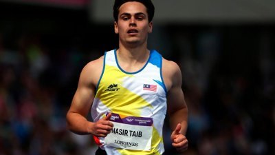 大马男子200公尺短跑运动员卢瑟成功在伯明翰共运会中实现闯入半决赛的目标。