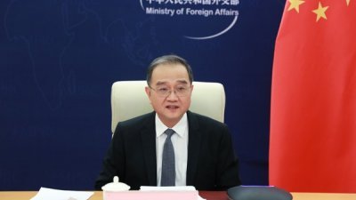 中国外交部副部长邓励。（图取自中国外交部网站）