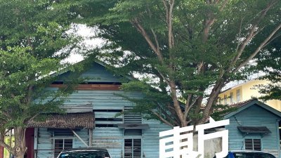 熊新萍的住家被白蚁蛀蚀，屋子结构也被树根破坏。