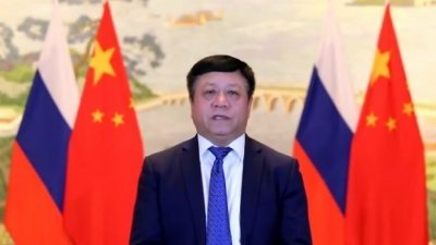 中国驻俄罗斯大使张汉晖。（图截自中国驻俄大使馆网）