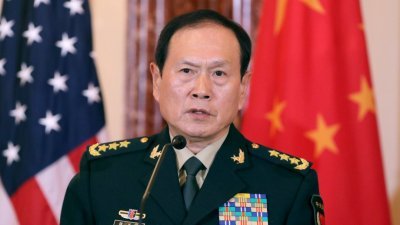 中国国防部长魏凤和。（图取自网络）