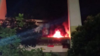 新加坡裕廊东第236座组屋的9楼单位周一凌晨发生致命火患，男屋主黄明全不幸丧命。（档案照）