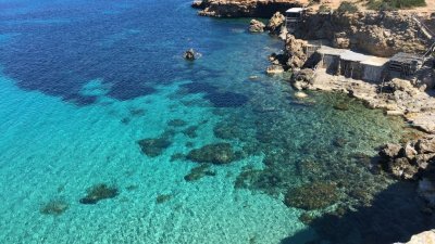 西班牙地中海小岛伊比萨（Ibiza）。 （图取自网络）
