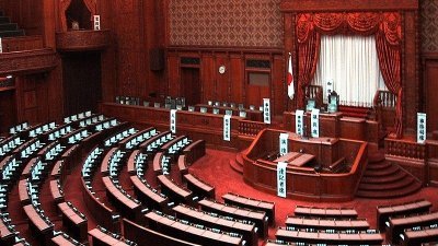 日本参议院周一通过一项关于中国人权状况的决议，以不点名方式强烈敦促有关政府就严重人权状况，中国驻日本使馆对此表达不满和坚决反对。图为日本参议院议场。（图取自维基图库）