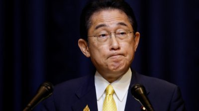 日本首相岸田文雄。（图取自路透社）