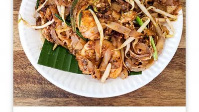 米其林推介美食为槟榔律驰名叻沙，然而使用的配图却是炒粿条。