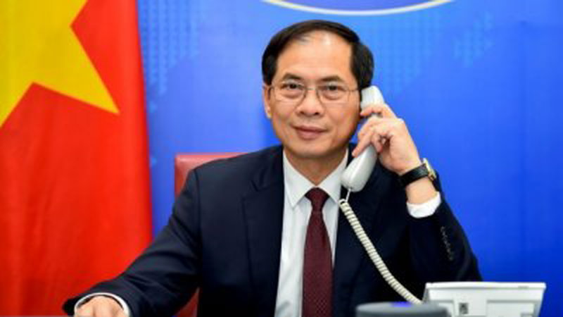 越南外交部长裴青山。（图取自越南共产党电子报）