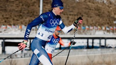 24岁的芬兰的越野滑雪选手林霍尔姆首次征战冬奥，却不幸遇到艰难的天气条件，导致他的生殖器意外冻伤。（图取自林霍尔姆IG）