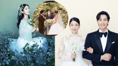 女星朴信惠与男友崔泰俊于今（22日）举办婚礼，正式结为夫妻。