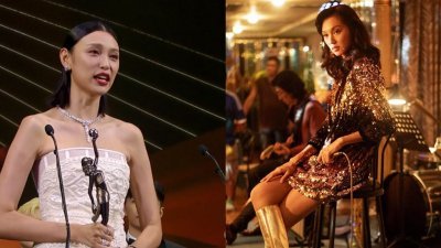 第40届香港电影金像奖于今（17日）举办，王丹妮凭《梅艳芳》夺下了最佳新演员奖。