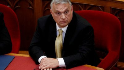 欧尔班今年4月连续第4次当选匈牙利总理，他今年5月中旬在国会等候宣誓就任。（图取自路透社档案照）