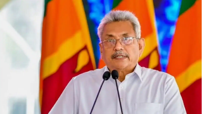 斯里兰卡前总统拉贾帕克萨（Gotabaya Rajapaksa）。（图取自网络）