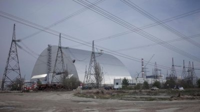 图为切尔诺贝利核电厂。（图取自路透社档案照）