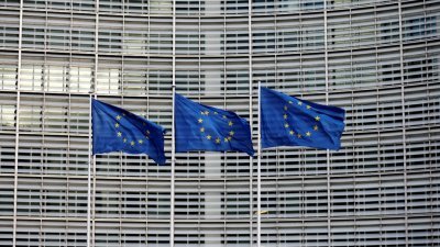 欧盟委员会周一呼吁成员国停止出售签证给俄罗斯和白罗斯人。图为位于比利时首都布鲁塞尔的欧盟总部。（档案照取自路透社）