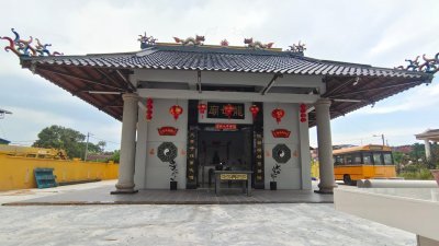 森州首间桂青龙母庙，筹建5年终于落成。