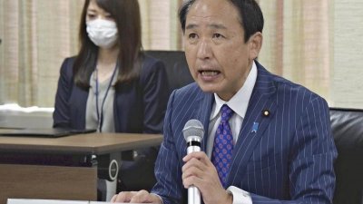 叶梨康弘8月首次入阁，担任日本法务部长。（图取自网络）