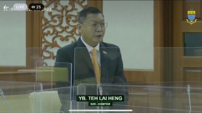 郑来兴于周二辩论2023年槟州财案时，呼吁槟州政府尽快落实霹雳河原水输送计划。