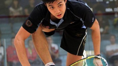 大马壁球男单袁志文成功闯入香港壁球公开赛第二轮。