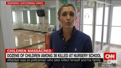 美国有线电视新闻网（CNN）进入托儿所犯罪现场进行拍摄引发争议。