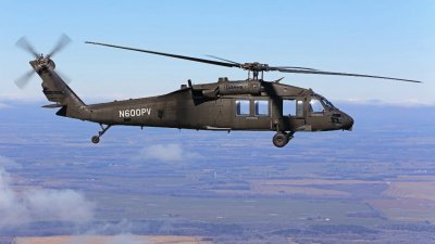 图为一架美军的黑鹰直升机。（图取自网络）