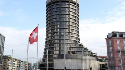 国际清算银行位于瑞士巴塞尔的总部大楼。（图取自路透社）
