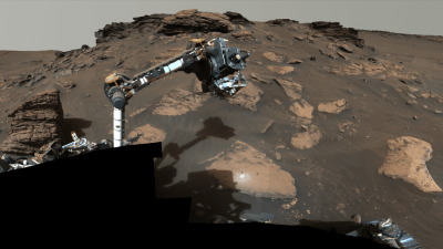 NASA火星探测车“毅力号”探测到迄今为止浓度最高的有机分子。（图取自NASA网页/中央社）