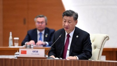 中国国家主席习近平于本月16日前往乌兹别克参与上海合作组织峰会。（图取自乌兹别克外交部/路透社）